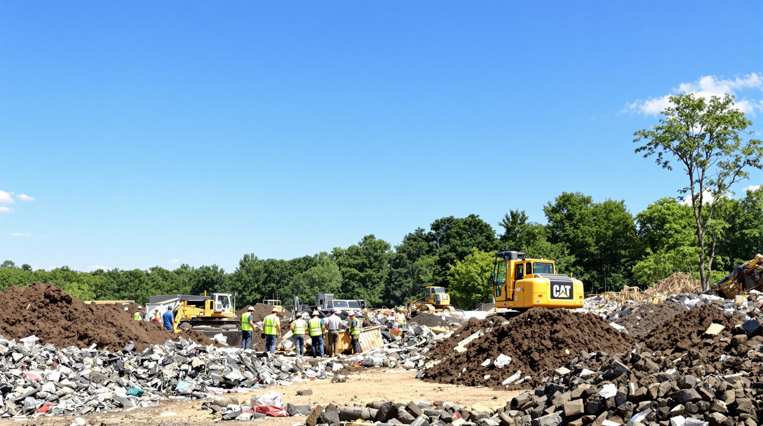 Ou jeter la terre des travaux : Guide pratique pour bien se débarrasser de vos déchets de chantier