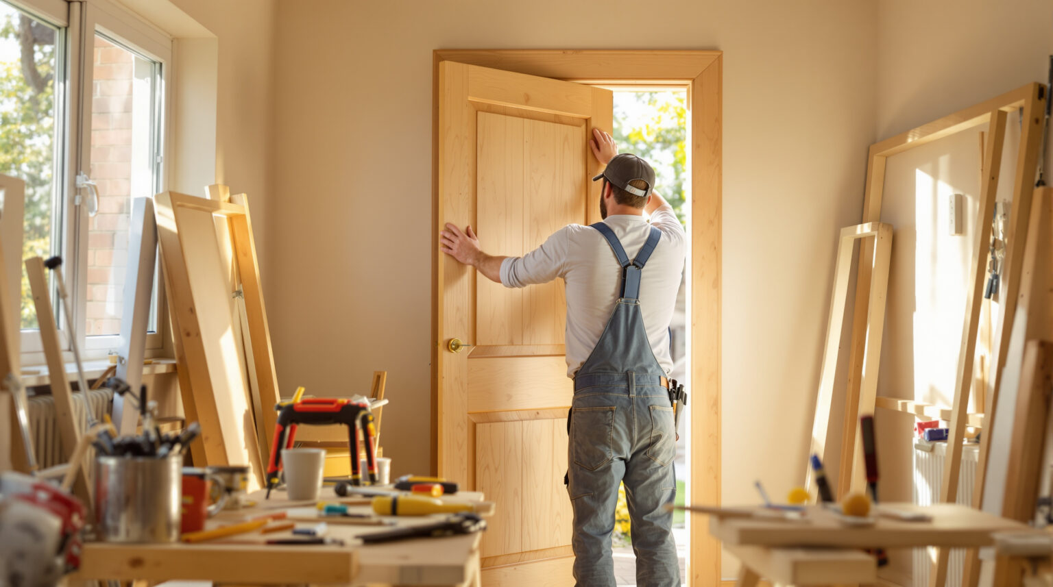 Pose d’une porte comment faire : Guide étape par étape pour réussir votre installation facilement